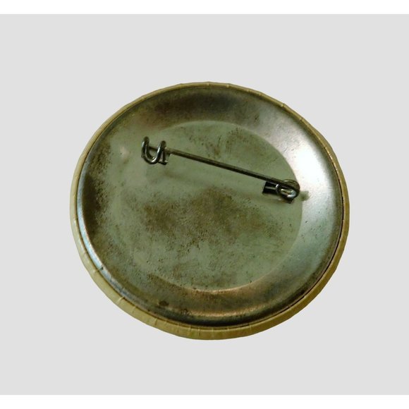 Disneyland 30th Year Pin Vintage 1985 Walt Disney Lapel Hat Round 2.25 In - Picture 2 of 3